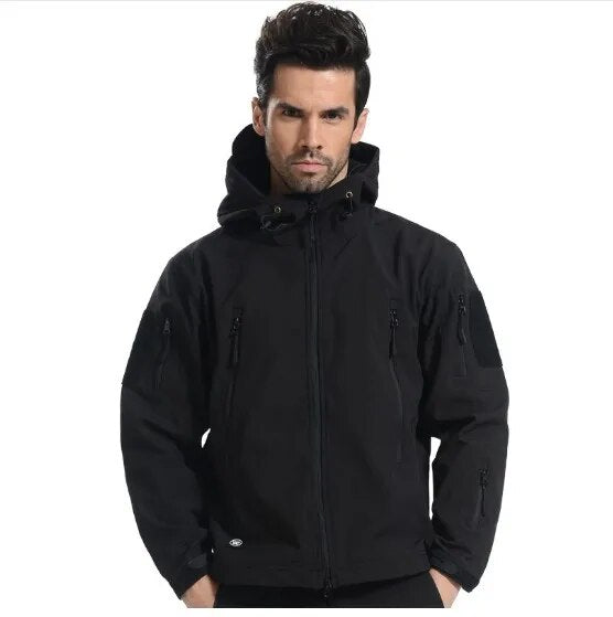 New TAD Gear Tactical Softshell Camouflage Outdoor HIiking Jacket Men Army Sport Waterproof Hunting Clothes Military Jacket