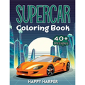 Supercar Coloring - Paperback