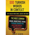 500 Turkish Words in Context - Paperback
