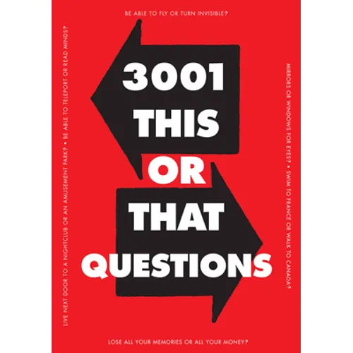 3,001 This or That Questions - Paperback