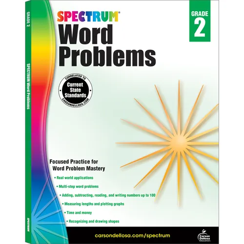Word Problems, Grade 2: Volume 75 - Paperback
