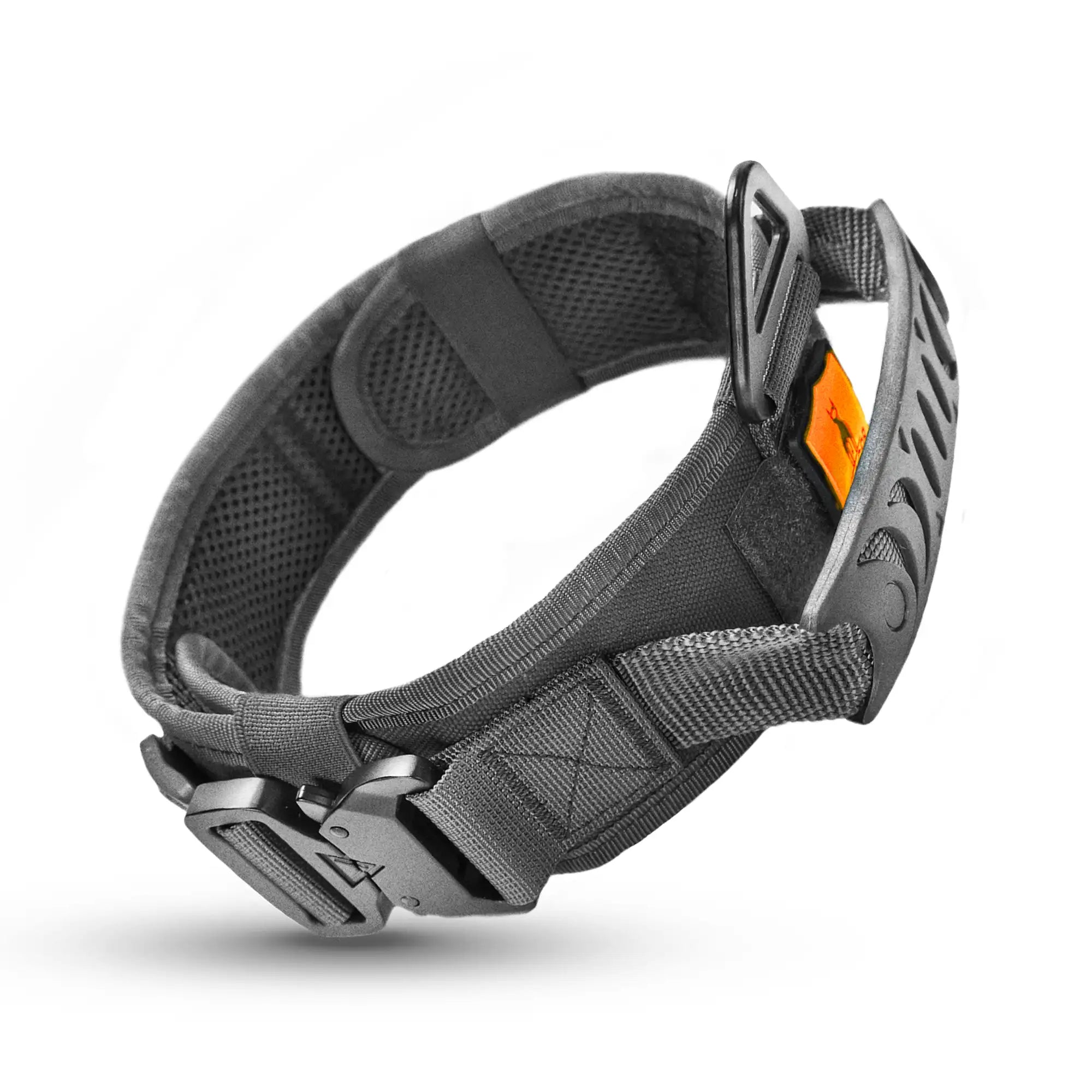 2.5" Thick Dog Collar - Size 16"-26" - Maximum Control for Large & Powerful Dogs - Black