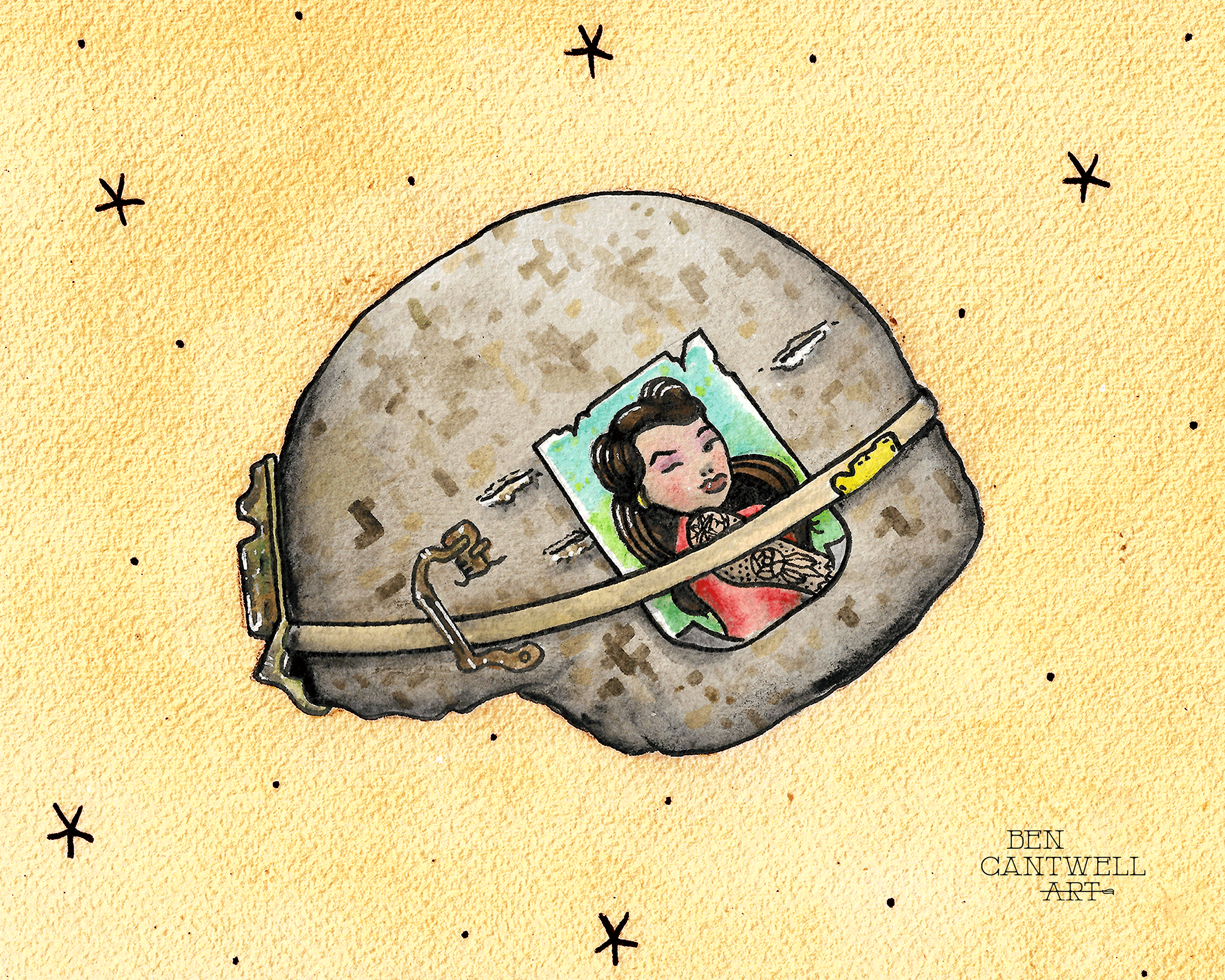 Helmet - GWOT (Desert Marpat)