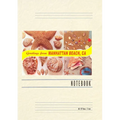 Vintage Lined Notebook Greetings from Manhattan Beach - Paperback