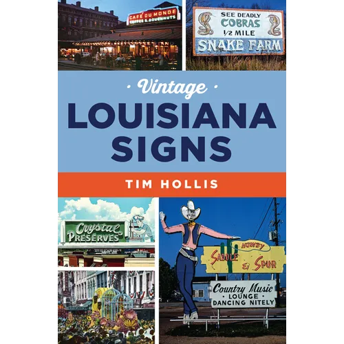 Vintage Louisiana Signs - Paperback