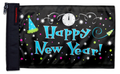Happy New Year 12"x18" Forever Wave Flag