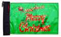 Merry Christmas 12"x18" Forever Wave Flag for Bronco