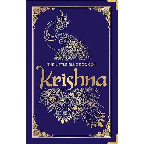 The Little Blue Book on Krishna: (Deluxe Silk Hardbound) - Hardcover