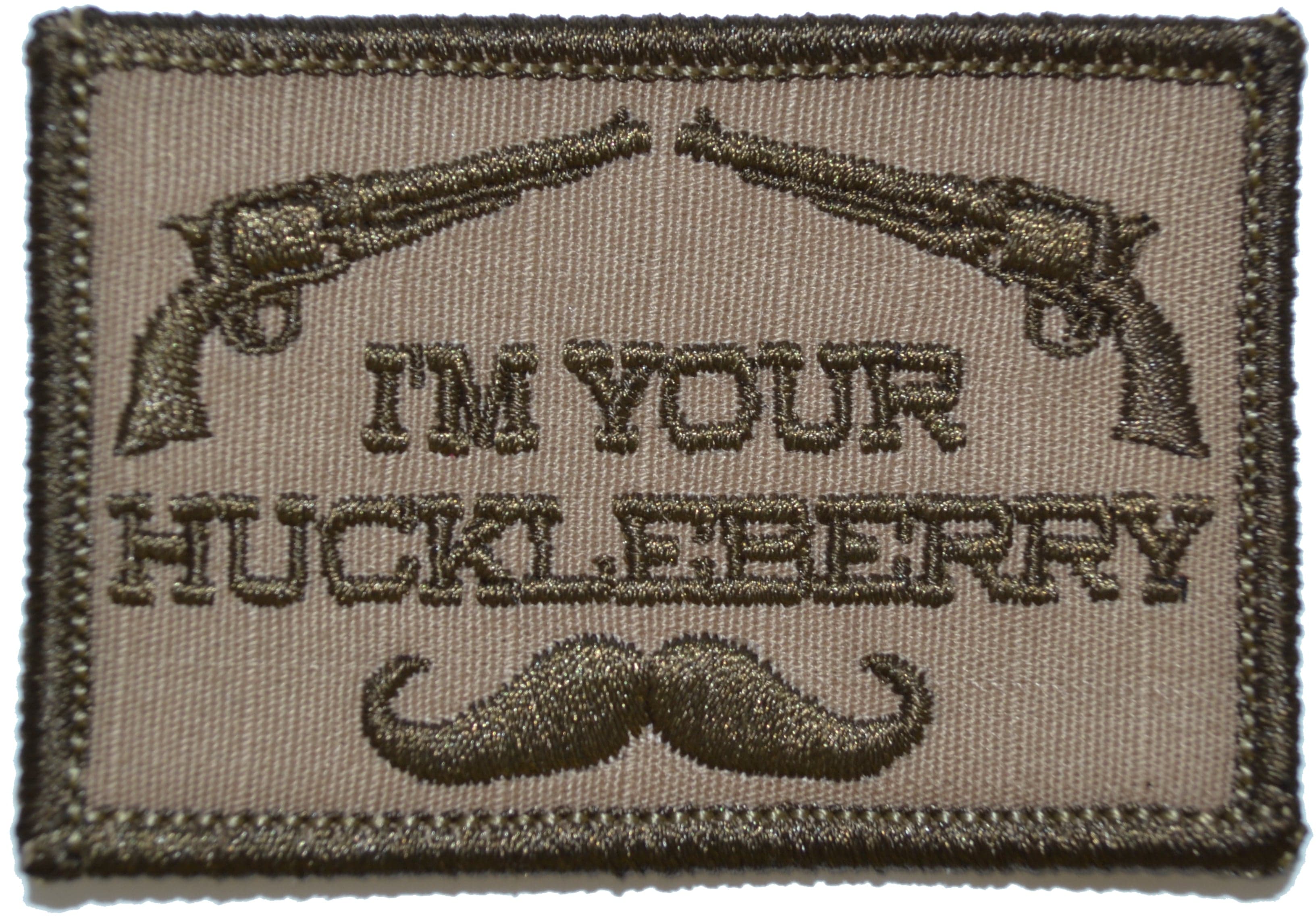 I'm Your Huckleberry - 2x3 Patch