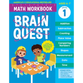 Brain Quest Math Workbook: 1st Grade - Paperback