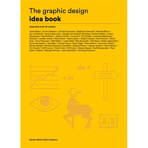 The Graphic Design Idea Book: Inspiration from 50 Masters - Paperback