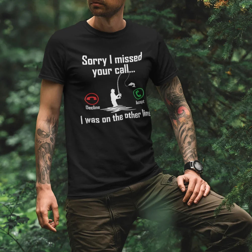 I Was On Another Line v2 Man T-Shirt