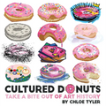 Cultured Donuts: Take a Bite Out of Art History - Hardcover