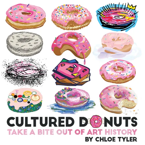 Cultured Donuts: Take a Bite Out of Art History - Hardcover