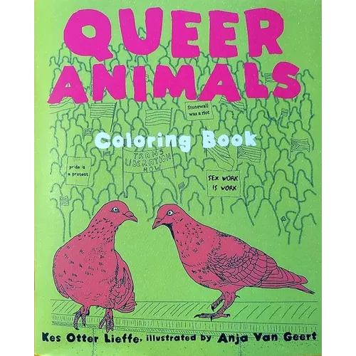 Queer Animals Coloring Book - Paperback