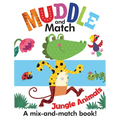 Muddle and Match Jungle Animals - Board Book