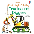 First Magic Painting Trucks and Diggers - Paperback