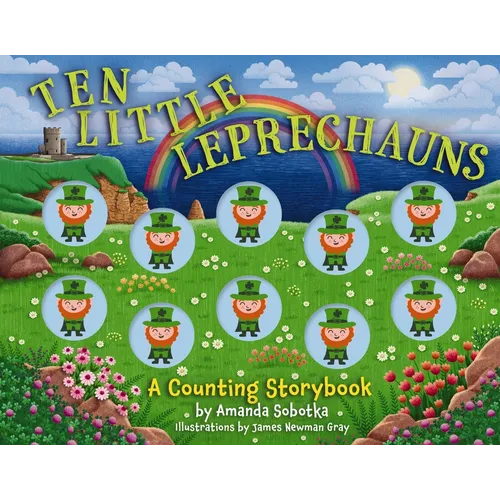 Ten Little Leprechauns: A Counting Storybook - Board Book