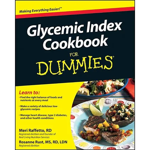 Glycemic Index Cookbook for Dummies - Paperback
