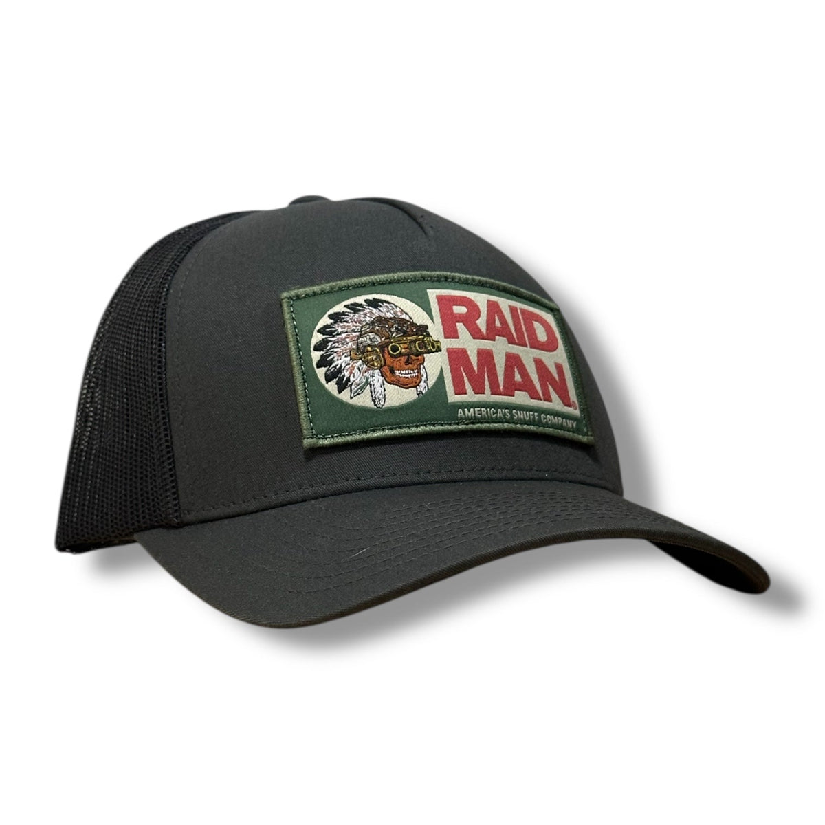 RAID MAN SNAPBACK (BLACK & GREY)