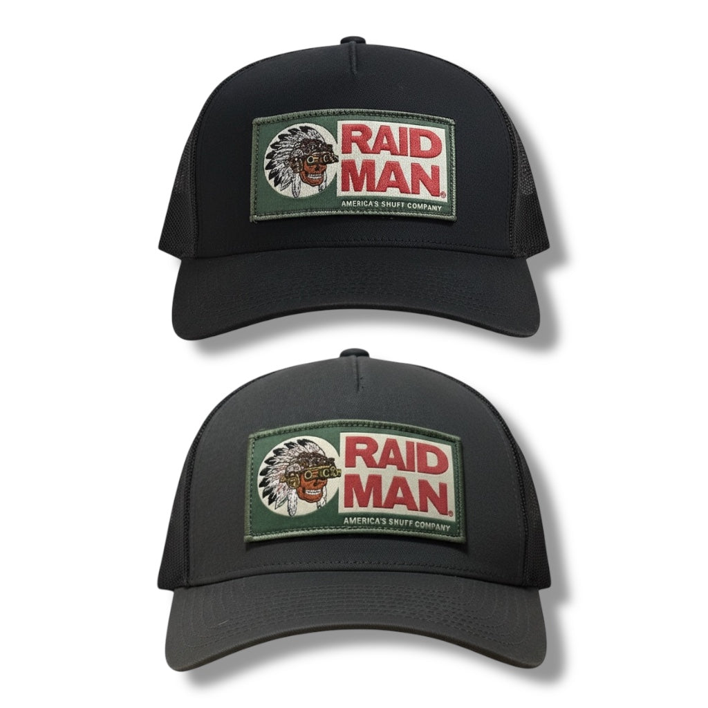 RAID MAN SNAPBACK (BLACK & GREY)