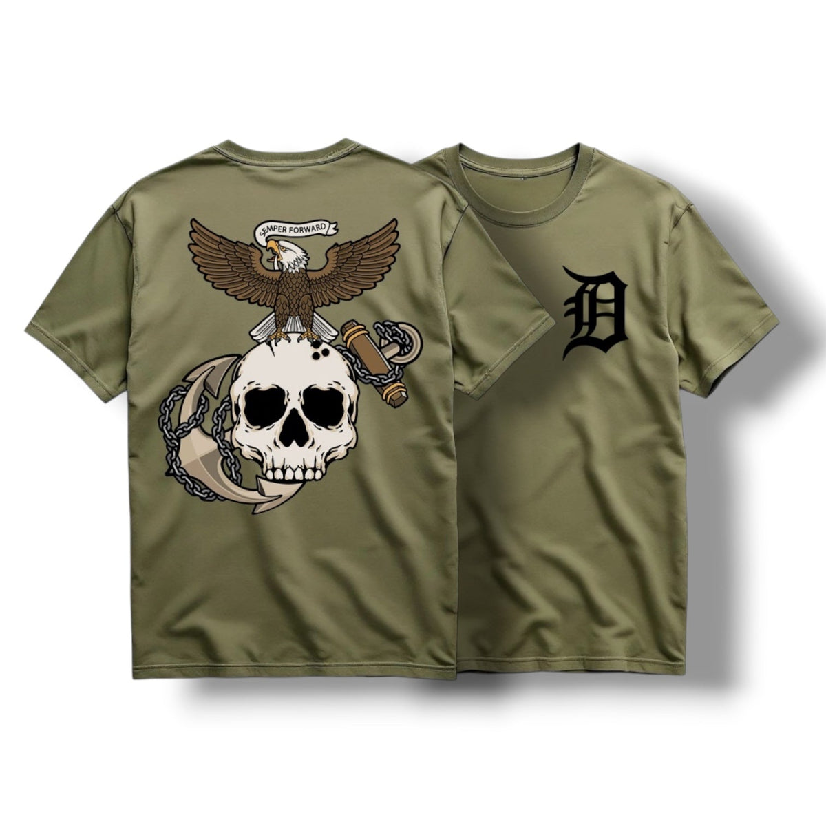 DA "ESA" TEE (MIL GREEN)