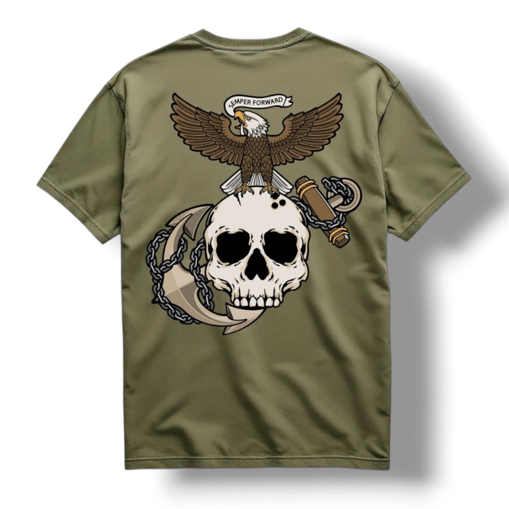 DA "ESA" TEE (MIL GREEN)