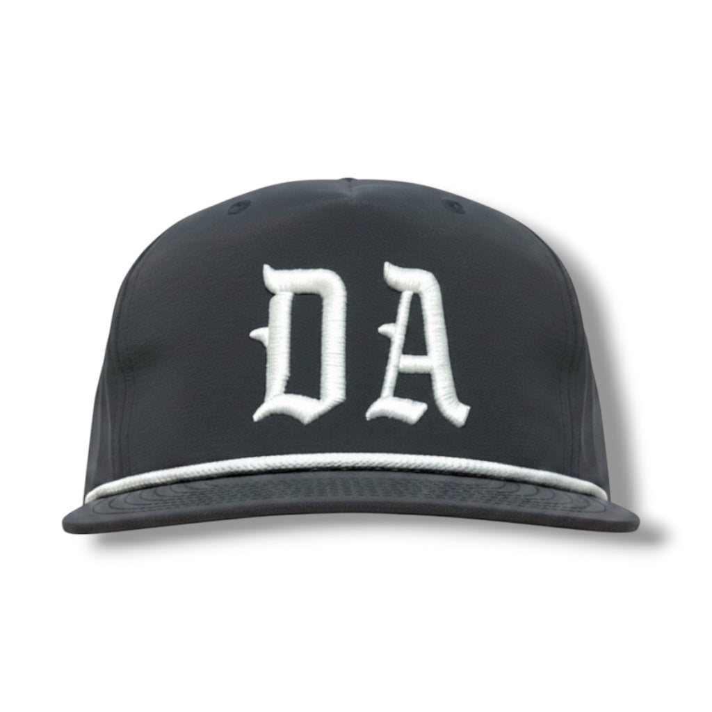 DA PUFF 5 PANEL SNAPBACK (CHARCOAL)