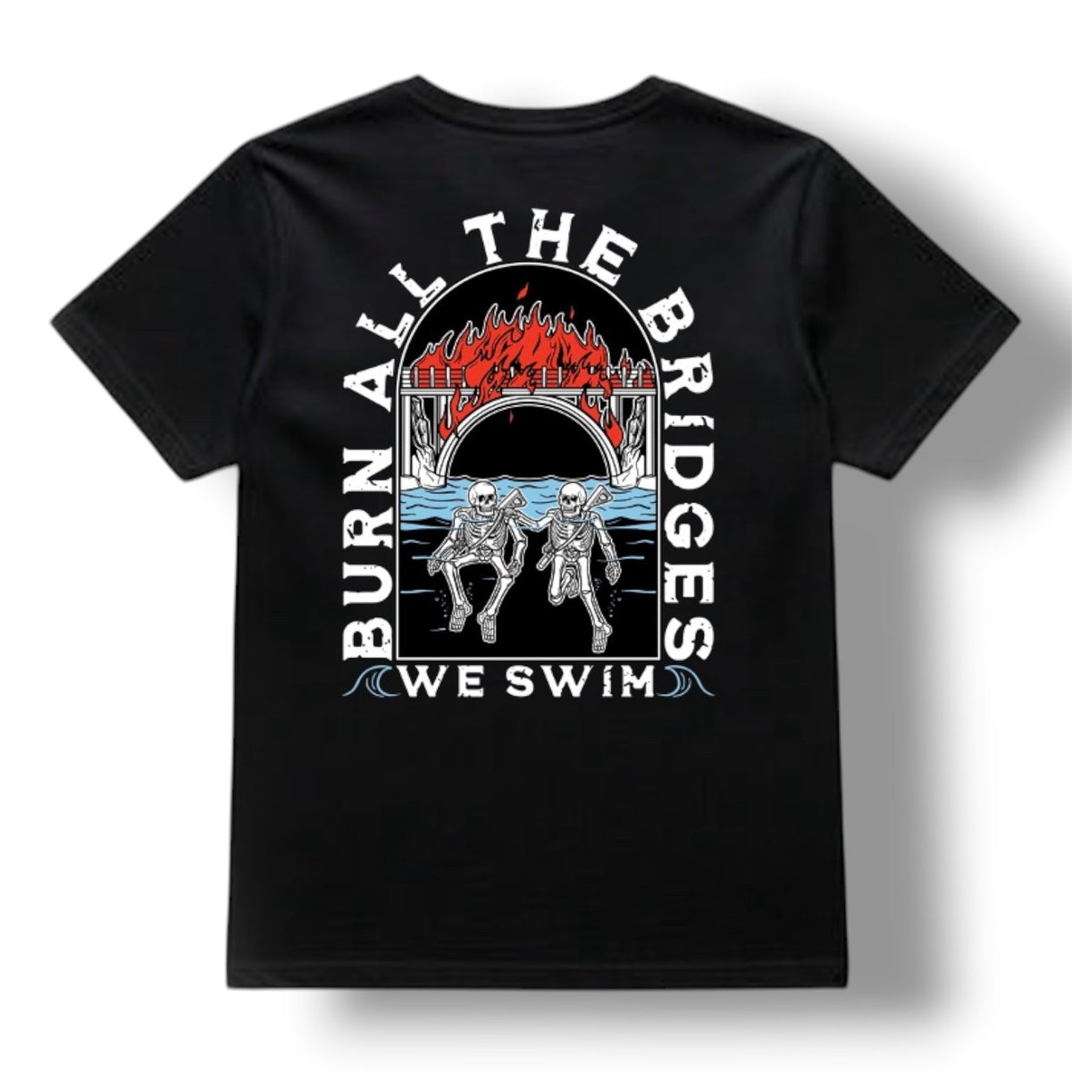 WE SWIM TEE (BLACK)