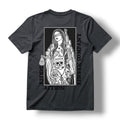 "BLIND JUSTICE" TEE (HEATHER CHARCOAL)