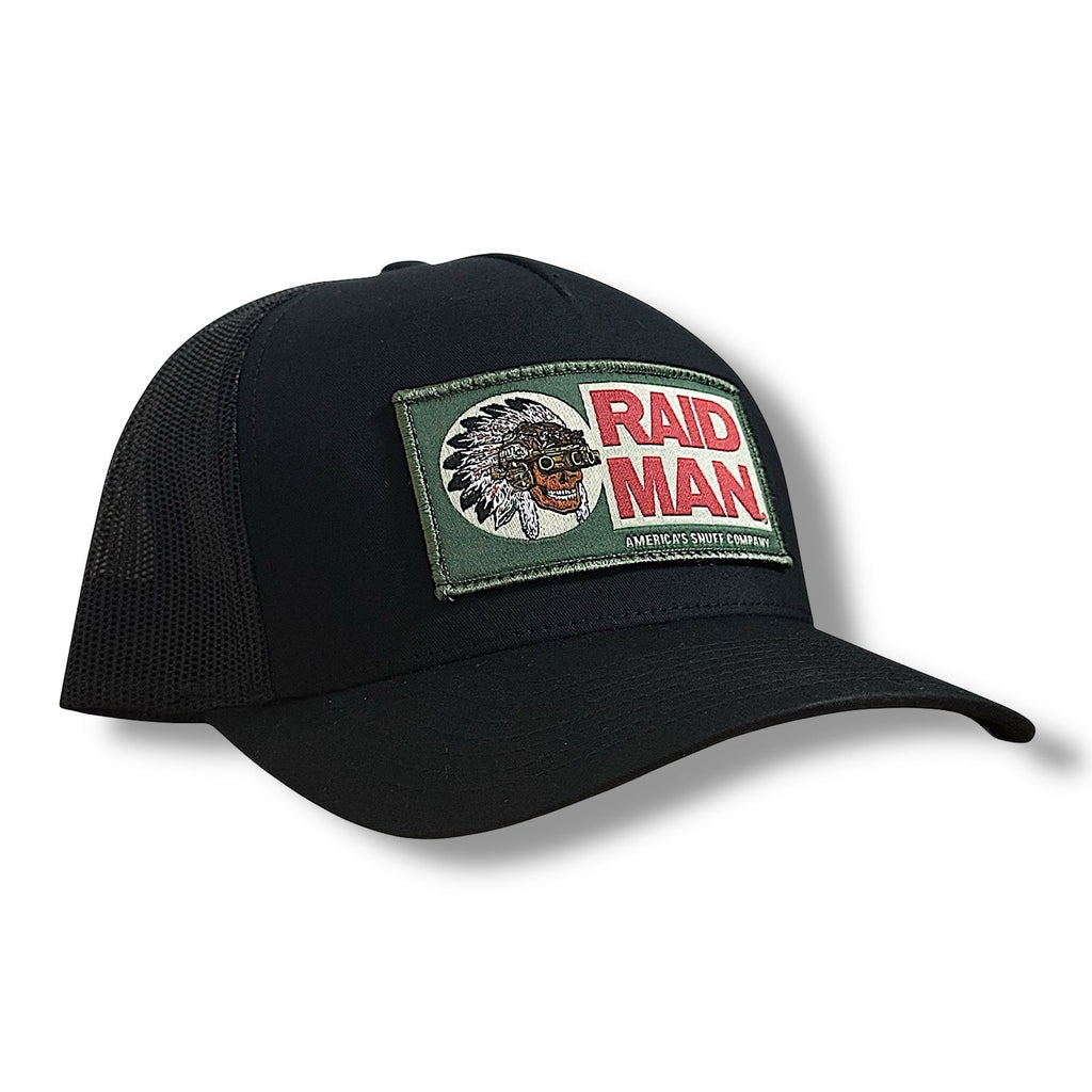 RAID MAN SNAPBACK (BLACK & GREY)