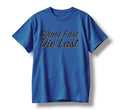 “SHOOT FAST” TEE (COOL BLUE)