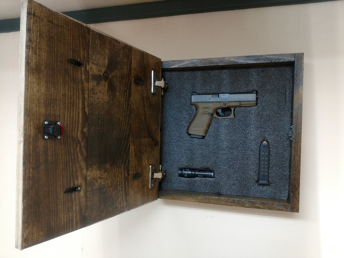 Chuck Norris Gun Concealment Wall Art Box