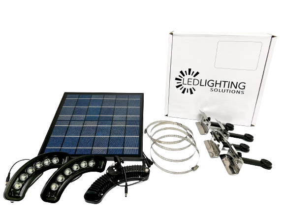 Flagpole Mounted Solar Light