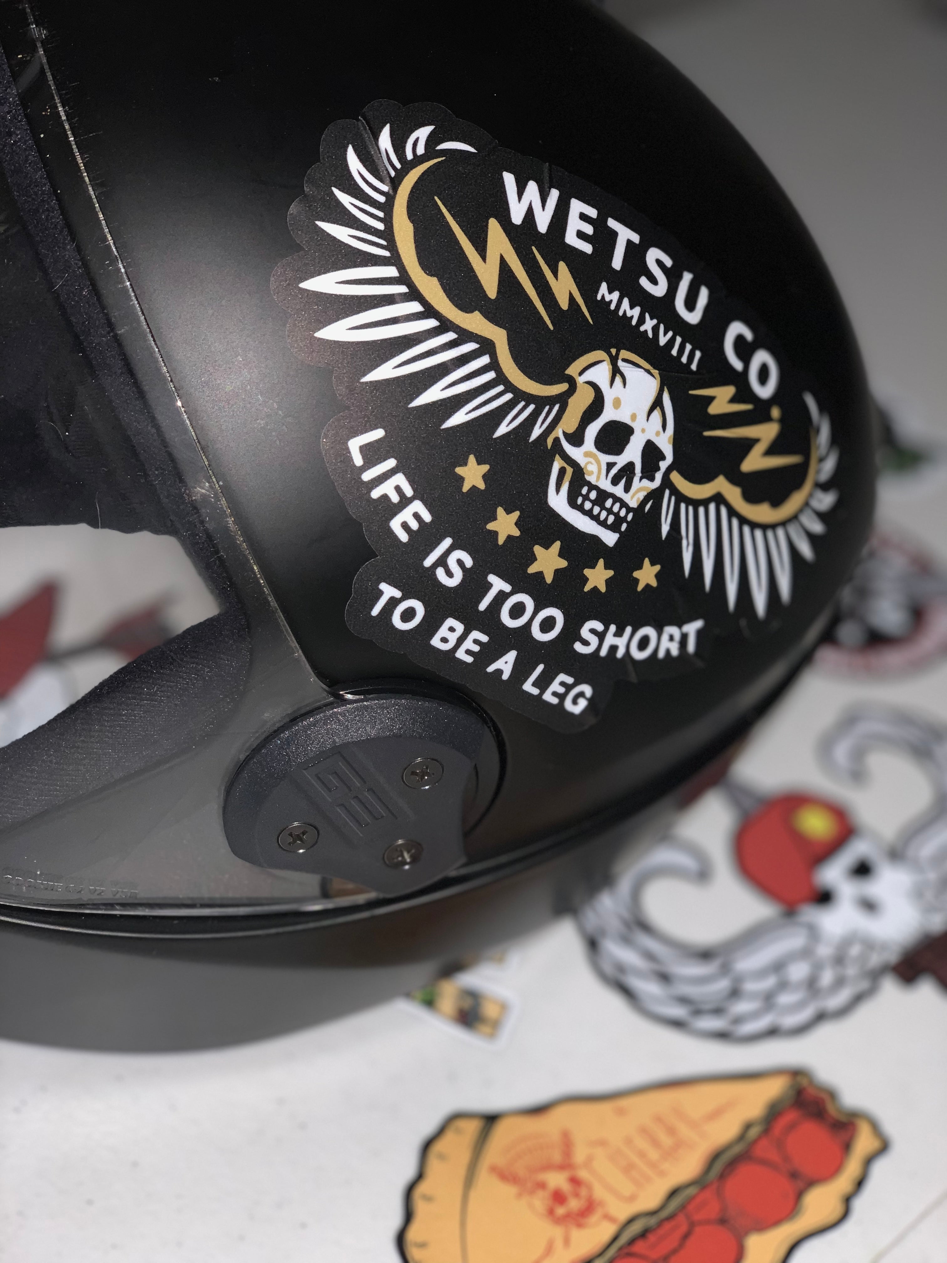 WETSU Logo Sticker