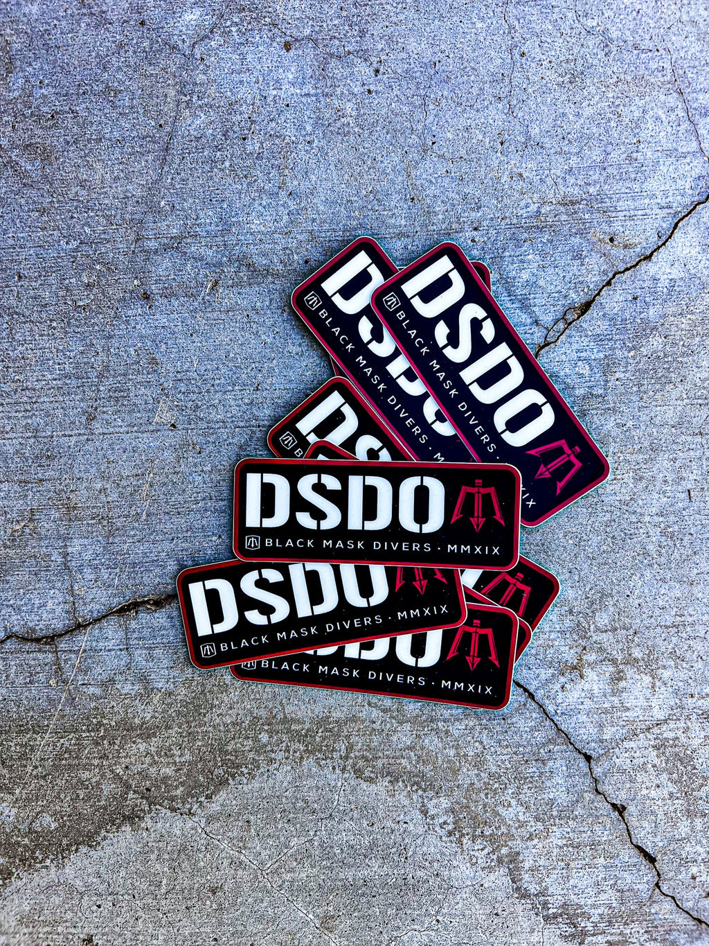 D.S.D.O. Sticker