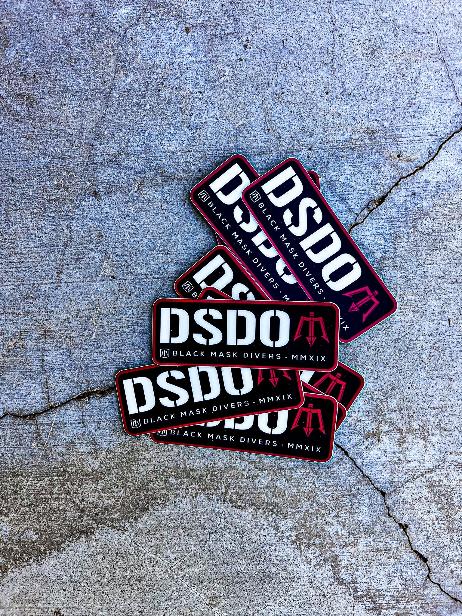 D.S.D.O. Sticker