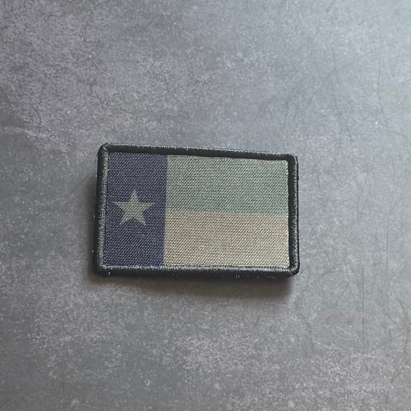 Texas State Flag Patch | Made in USA | VELCRO® Brand Hook Backing