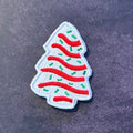 Christmas Tree Cake Funny Morale Patch | Made in USA | VELCRO® Brand Hook Backing