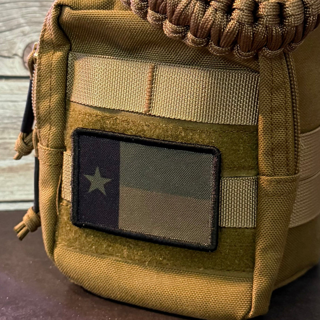 Texas State Flag Patch | Made in USA | VELCRO® Brand Hook Backing