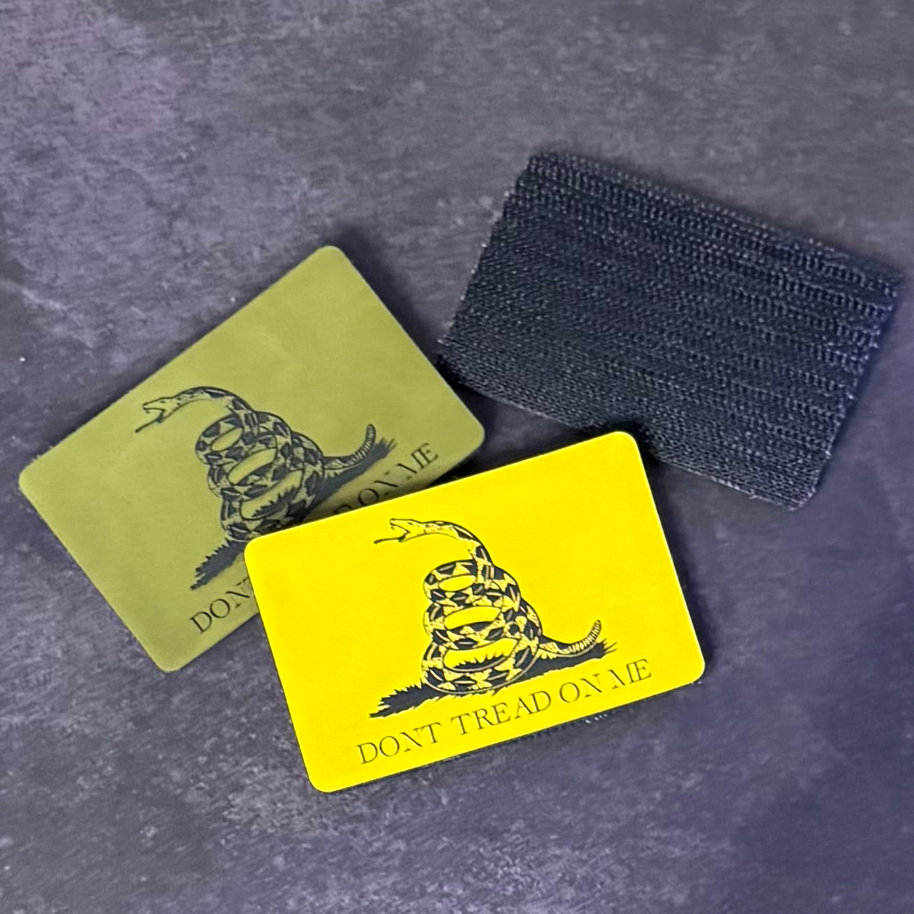 Don’t Tread on Me Gadsden Tactical Flag Patch, 2x3" | Made in USA | VELCRO® Brand Hook Backing