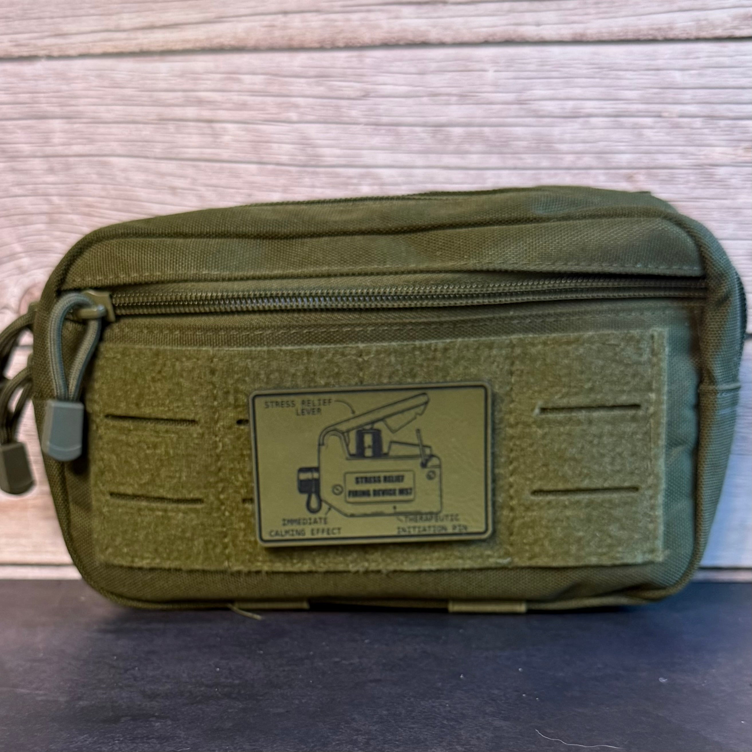 M57 Claymore Mine Clacker Funny Morale Patch, 2x3" | Made in USA | VELCRO® Brand Hook Backing