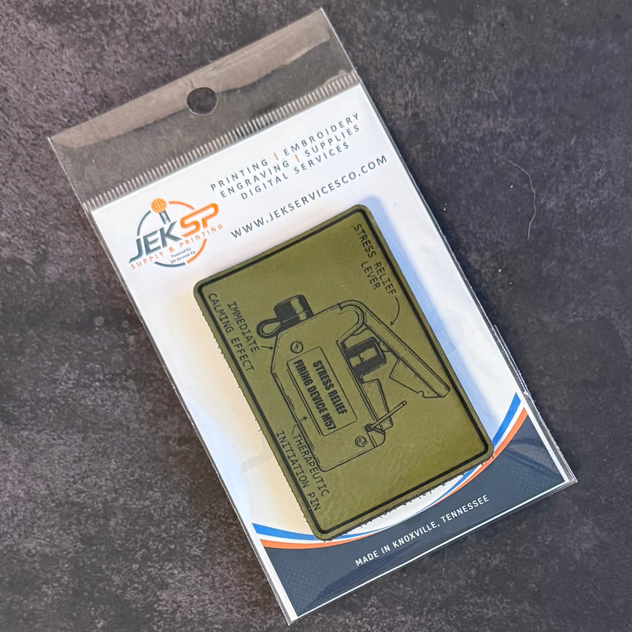 M57 Claymore Mine Clacker Funny Morale Patch, 2x3" | Made in USA | VELCRO® Brand Hook Backing