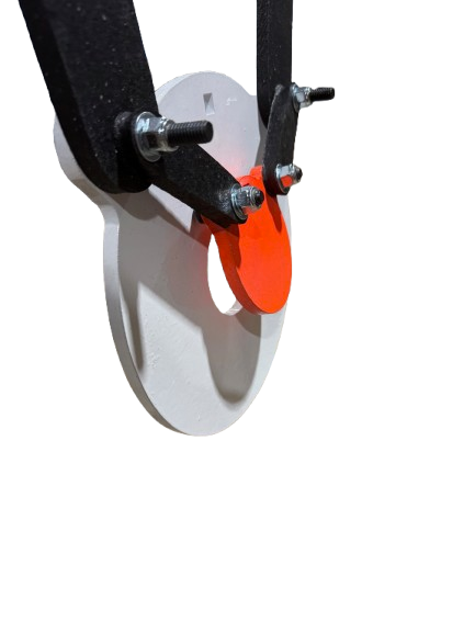 10" AR500 Bullseye Gong 3/8"