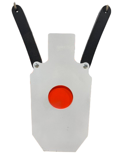 AR500 Bullseye Torso 1/4"