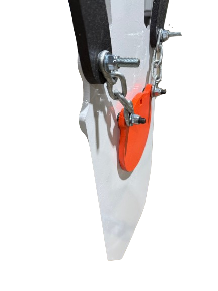 AR500 Bullseye Torso 1/4"