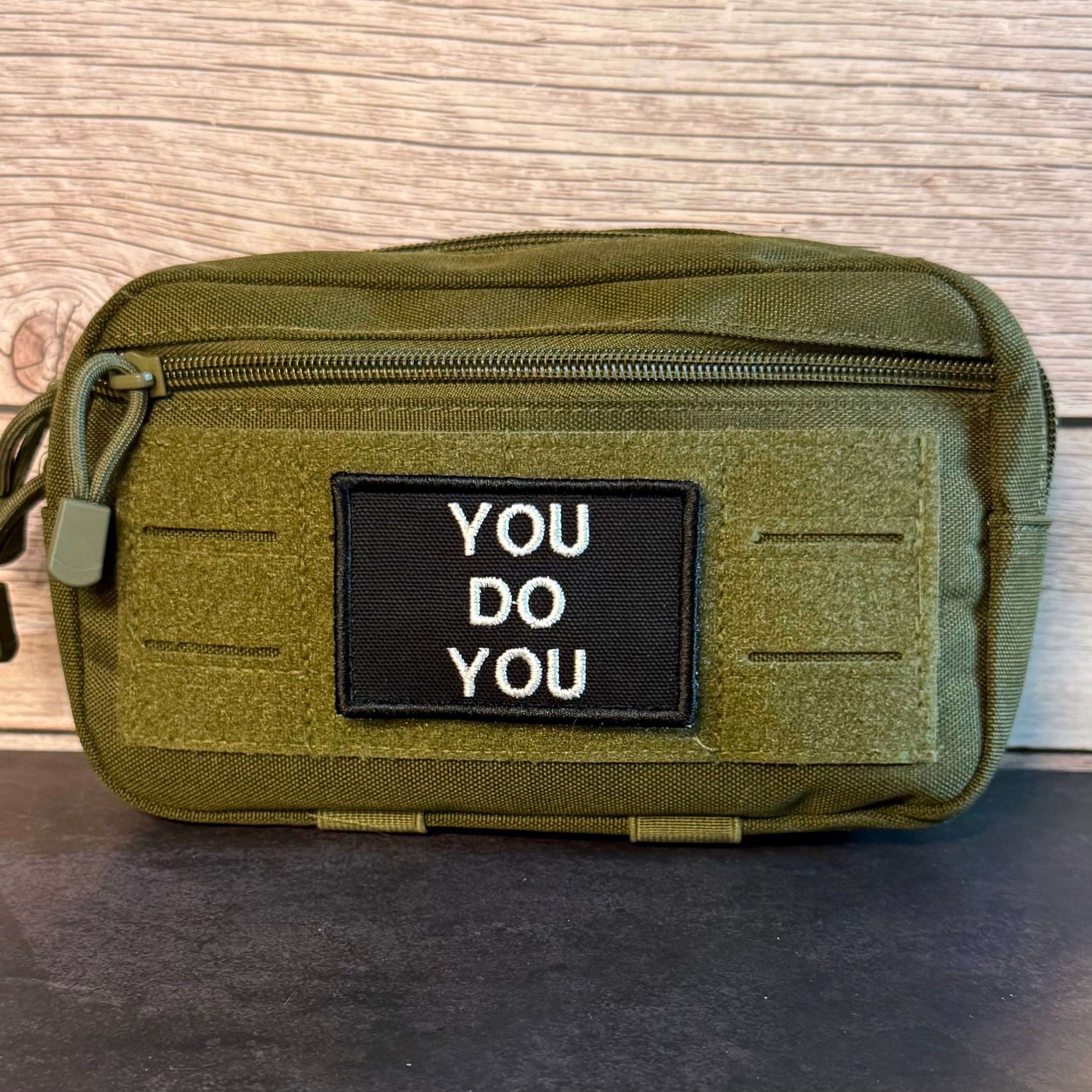 You Do You Funny Morale Patch, 2x3" | Made in USA | VELCRO® Brand Hook Backing