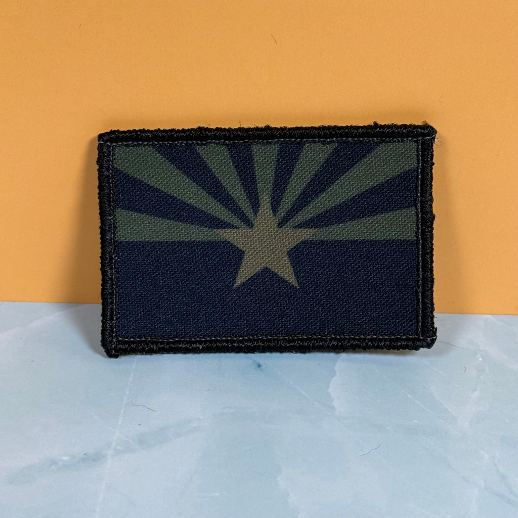 Arizona State Flag Patch | Made in USA | VELCRO® Brand Hook Backing