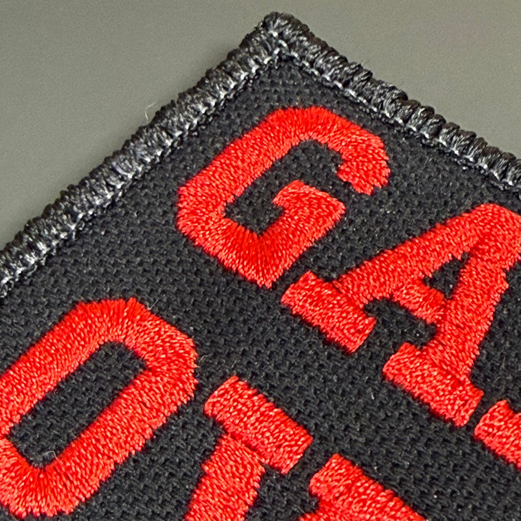 Game Over Funny Morale Patch | Made in USA | VELCRO® Brand Hook Backing