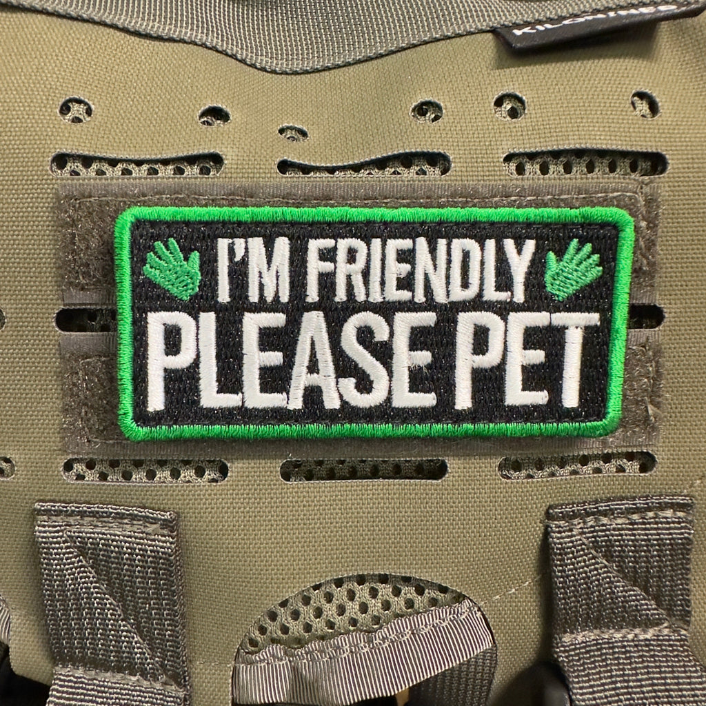 I'm Friendly Please Pet Morale Patch